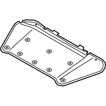 Ford M1PZ-16738-B Insulator - Hood