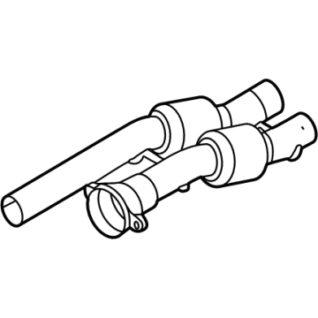 Ford NL3Z-5A212-D Front Muffler