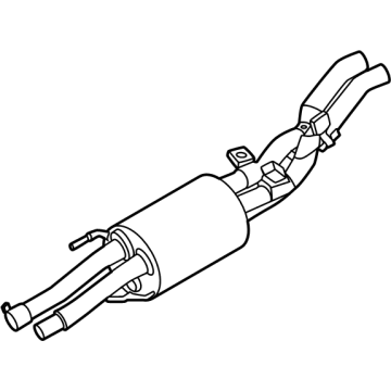 Ford RL3Z-5230-F Rear Muffler