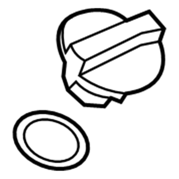 Ford YS4Z-6766-F Cap Assembly - Oil Filler
