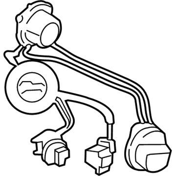 Ford D2BZ-13K371-A Wire Assembly