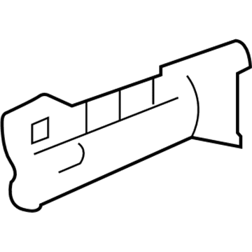Lincoln DG1Z-16A142-A Bracket - Fender Mounting