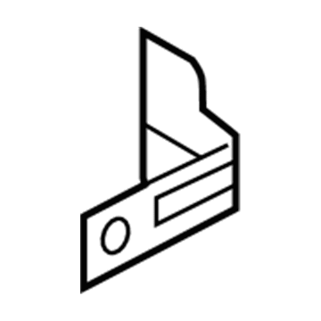 Lincoln 8A5Z-16K039-A Bracket - Fender Mounting