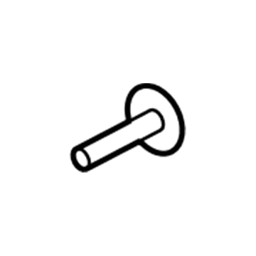 Ford -W714076-SS3JA Lower Deflector Retainer, Front -W714076-SS3JA Ford Lower Deflector Retainer, Front Illustration 1 of 1