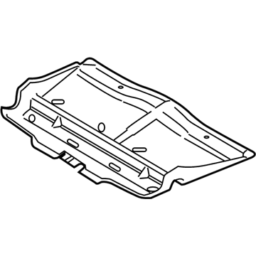 Ford JL3Z-7222-D Under Cover, Front JL3Z-7222-D Ford Under Cover, Front Illustration 1 of 1