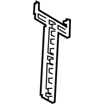 Ford FL3Z-8472-B Upper Spacer, Front FL3Z-8472-B Ford Upper Spacer, Front Illustration 1 of 1