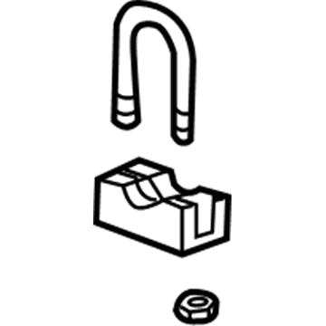 Mercury 9L8Z-5K272-B Kit - U-Bolt And Clamp