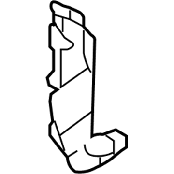 Ford 5F9Z-7402344-AAA Panel - Cowl Side Trim