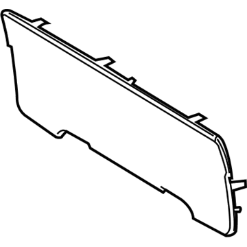 Lincoln 7L7Z-10887-A Glass - Instrument Cluster