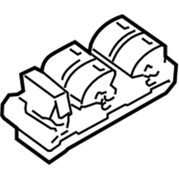 Ford AA8Z-14529-AA Switch - Window Control - Double