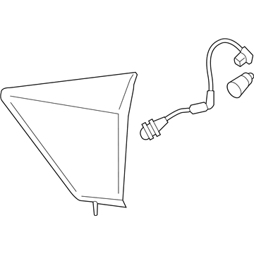 Ford GJ5Z-13404-J Lamp Assembly - Rear, Stop And Flasher