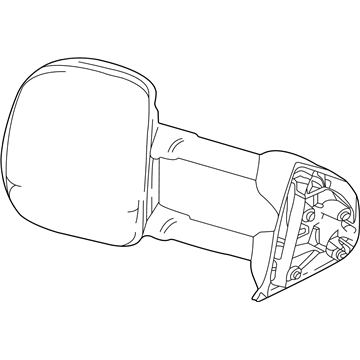 Ford 3C7Z-17683-EAA Mirror Assembly - Rear View Outer