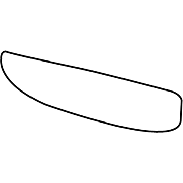 Ford YC3Z-17K707-CA Glass Assembly - Rear View Outer Mirror