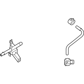 Ford PR3Z-18472-U Hose And Tube Assembly - Heater Outlet