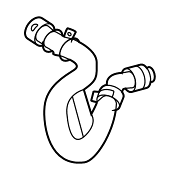Ford PR3Z-18472-R Heater Hose PR3Z-18472-R Ford Heater Hose Illustration 1 of 1
