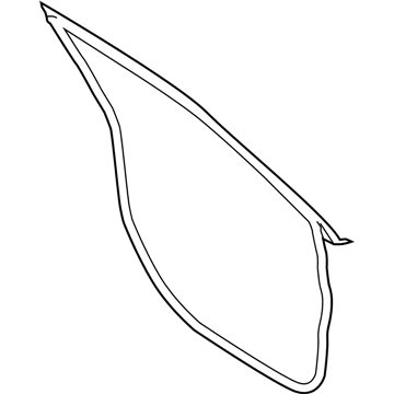Lincoln AE9Z-7420531-A Weatherstrip Assembly - Door Window
