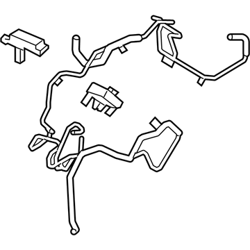 Ford Edge PCV Valve Hose - FT4Z-9S468-G