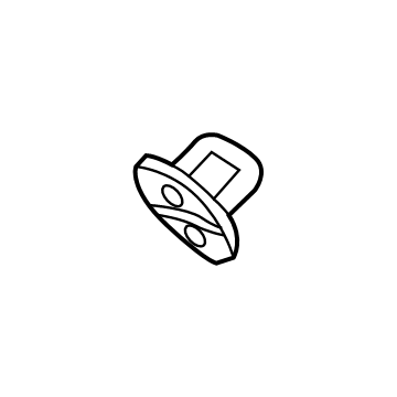 Ford JX7Z-5822008-B Striker - Door Locking Mechanism
