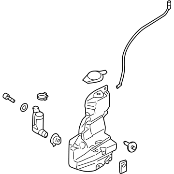 Ford JL3Z-17618-B Reservoir - Windshield Washer