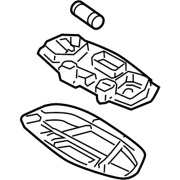 Mercury YF1Z-13776-AA Lamp Assembly - Interior