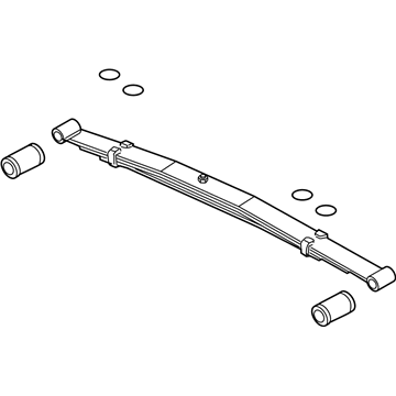 Ford 8C2Z-5560-AB Spring - Rear
