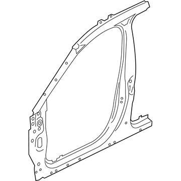 Lincoln LJ7Z-78211A10-A Frame - Door