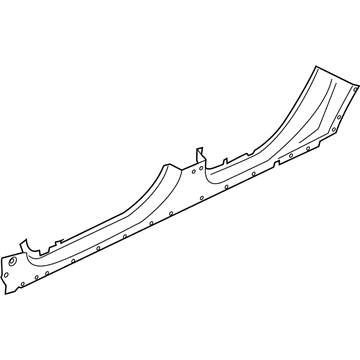 Lincoln LJ7Z-7810128-A Panel - Body Rocker