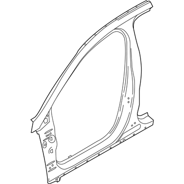 Lincoln DP5Z-54211A10-A Frame - Door