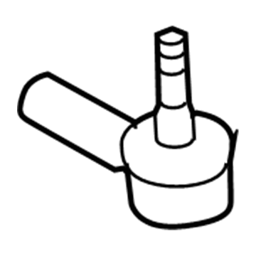 Ford DR3Z-3A130-A End - Spindle Rod Connecting