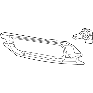 Mercury Fog Light - 8W3Z-15200-B