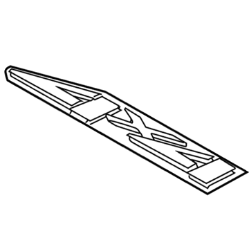 Ford F81Z-9925622-BAA Name Plate