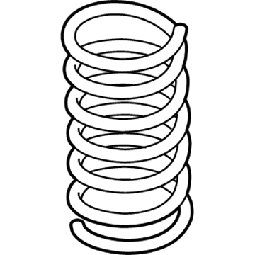 Ford HS7Z-5560-A Spring - Rear