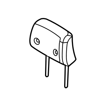 Ford ML3Z-96610A60-C Pad - Headrest