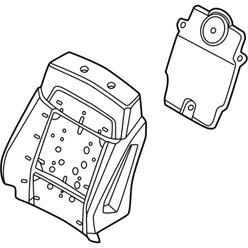 Ford PC3Z-1664811-C Pad - Seat Back