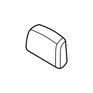 Ford ML3Z-18610A62-KA Cover - Headrest - Roll Type