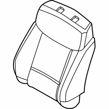Ford NL3Z-1664417-AH Cover Assembly - Seat Back