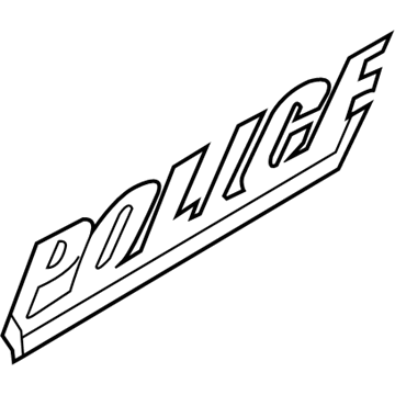Ford DG1Z-5420000-CG Decal