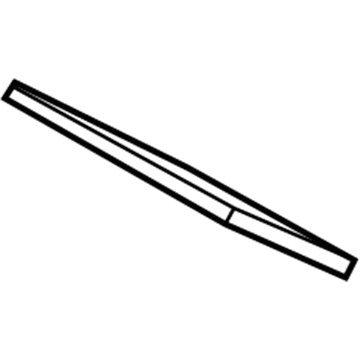8L8Z-19643-A Ford Plenum Seal Illustration 1 of 1