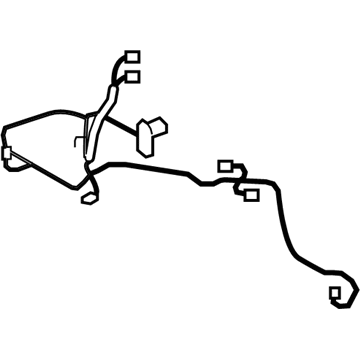 8L8Z-19D887-BA Ford Wire Illustration 1 of 1