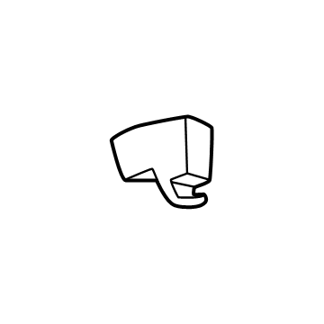 Ford PC3Z-1004132-AA Retainer - Sun Visor