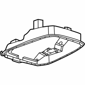 Ford PC3Z-10519D58-A Dome Lamp Bracket PC3Z-10519D58-A Ford Dome Lamp Bracket Illustration 1 of 1