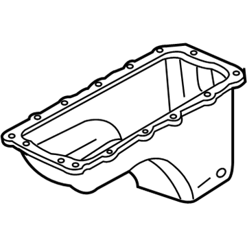 Ford 2L1Z-6675-BA Pan Assembly - Engine Oil