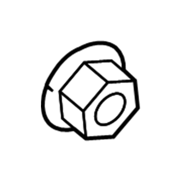 Ford -W700101-S441 Nut And Washer Assembly - Hex.