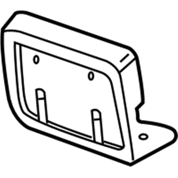 Ford F81Z-17A385-AA Bracket - License Plate