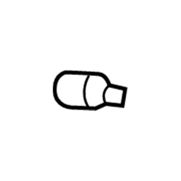 Ford 7W4Z-13466-A Overhead Lamp Bulb 7W4Z-13466-A Ford Overhead Lamp Bulb Illustration 1 of 1