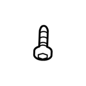 Ford -W790067-S900 Retainer Screw -W790067-S900 Ford Retainer Screw Illustration 1 of 1