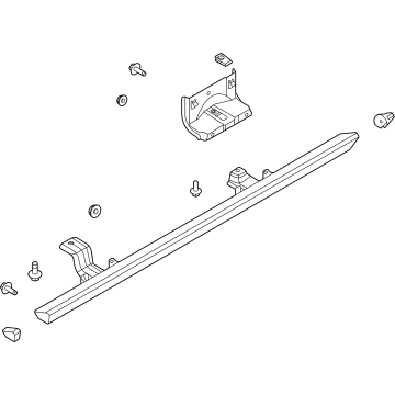 Ford M2DZ-78102D30-AA Kit - Rock Rail