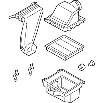 Ford JL3Z-9600-B Cleaner Assembly - Air