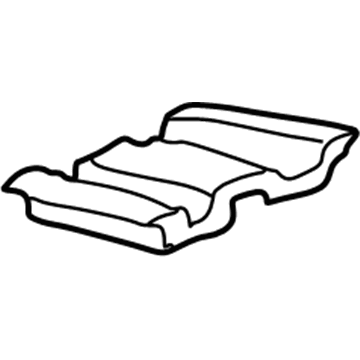 Ford 3C3Z-5798-AA Plate