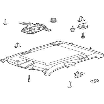 Ford LC3Z-2651944-CA Headlining - Roof